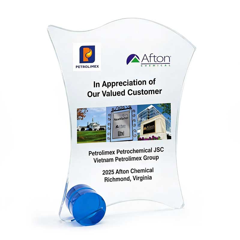 Major Acrylic Plaque